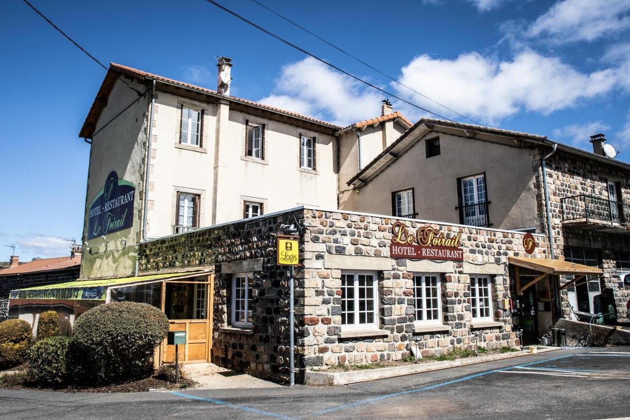 Hotel Restaurant Le Foirail Saint-Haon Exterior foto